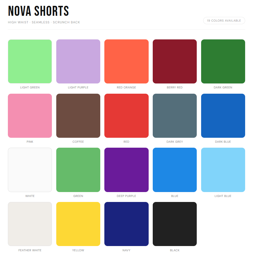 Nova Shorts